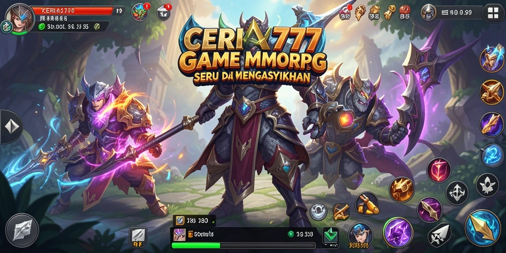 Tampilan gameplay CERIA777 yang menakjubkan dan interaktif.