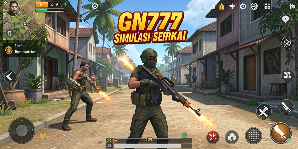 Screenshot gameplay GN777 dengan aksi yang seru dan realistis.