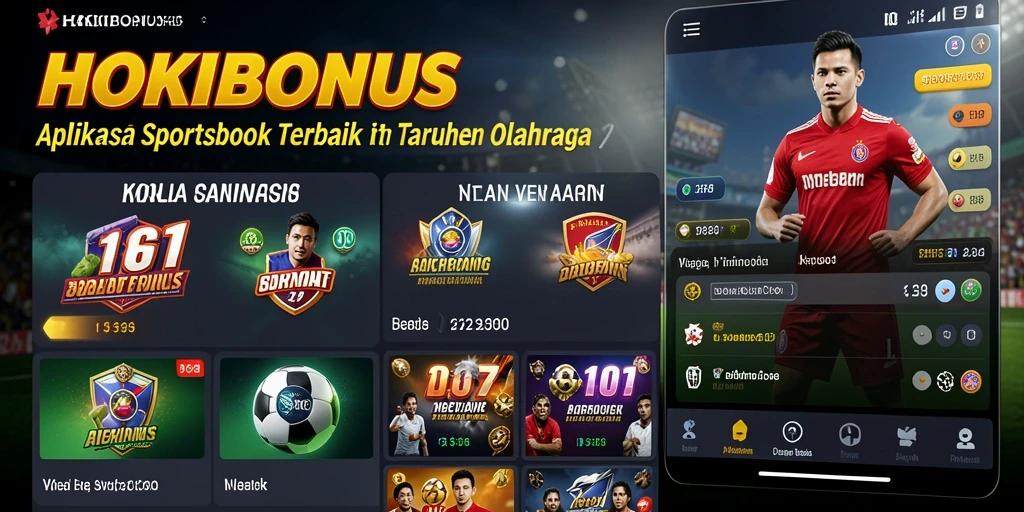 Tampilan screenshot gameplay Sportsbook HOKIBONUS yang menarik.