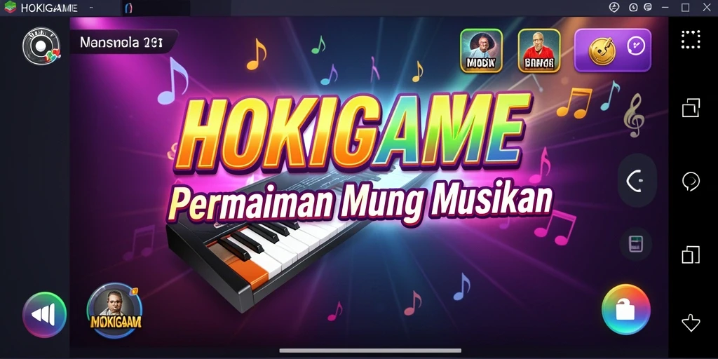 Tampilan gameplay HOKIGAME yang penuh warna dan menarik.