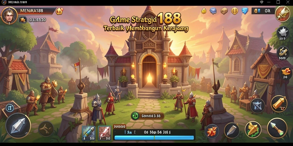 Tampilan gameplay MENARA188 yang penuh aksi dan strategi.