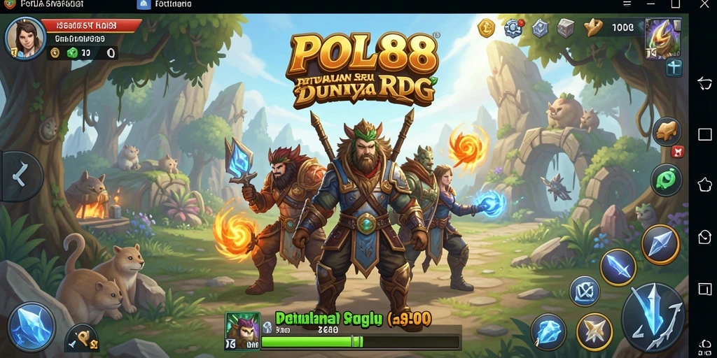 Tampilan gameplay seru dalam dunia RPG POL88.