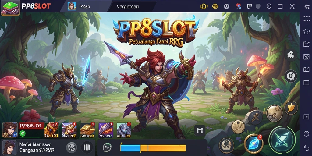 Beragam aksi seru dalam gameplay RPG PP8SLOT yang menegangkan.
