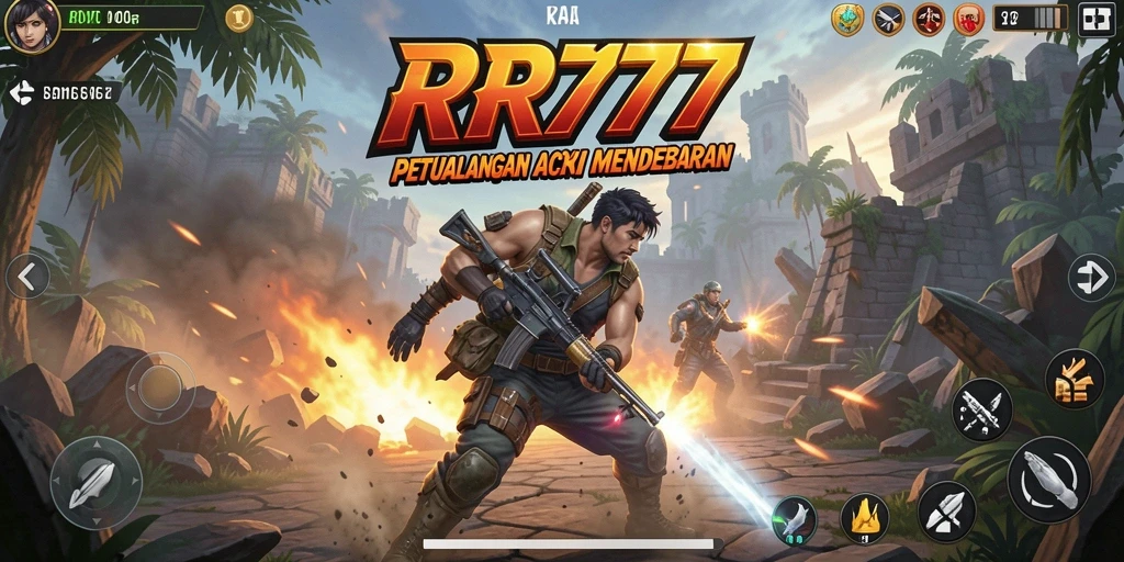 Tampilan gameplay RR777 dengan aksi mendebarkan dan grafis menawan.