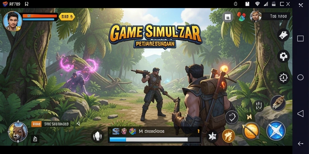 Screenshot gameplay RR789 dengan aksi simulasi yang seru.