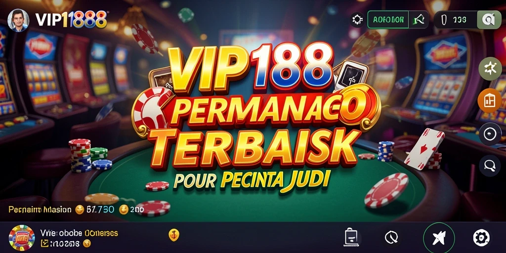 Screenshot gameplay VIP188 menampilkan suasana kasino yang menegangkan.
