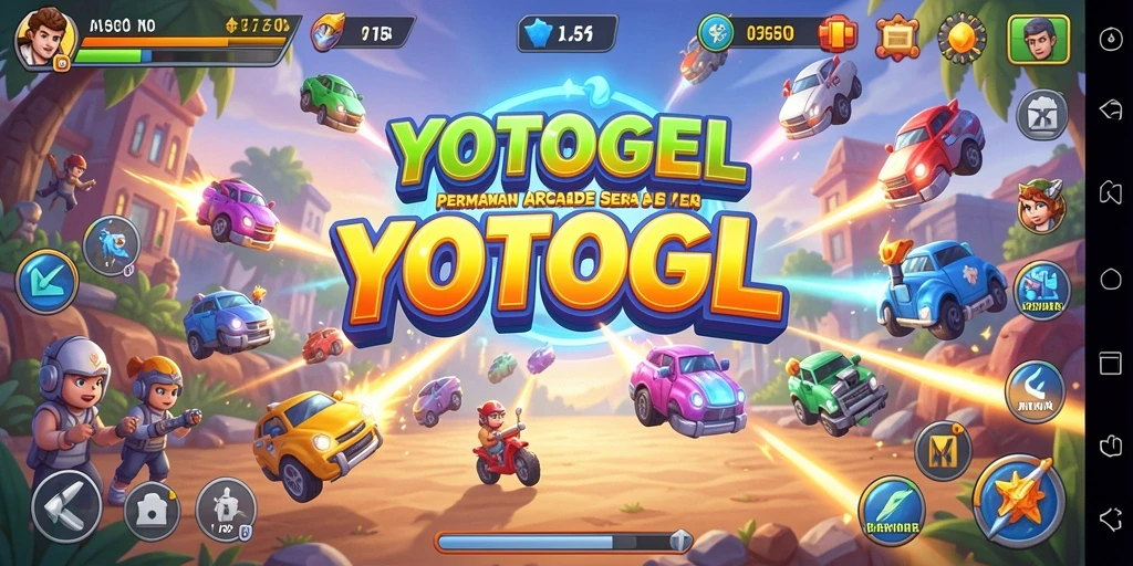 Screenshot gameplay YOTOGEL menunjukkan aksi seru dan grafis menarik.